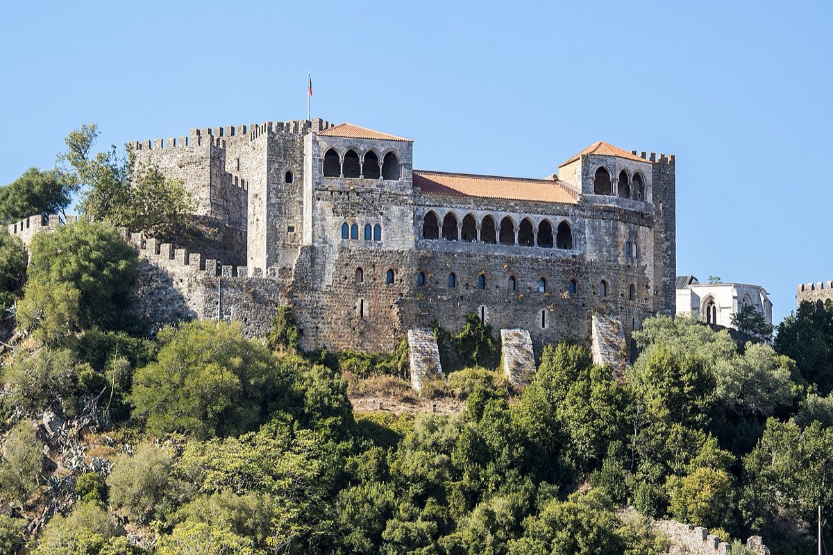 Castelo de Leiria visto de nascente